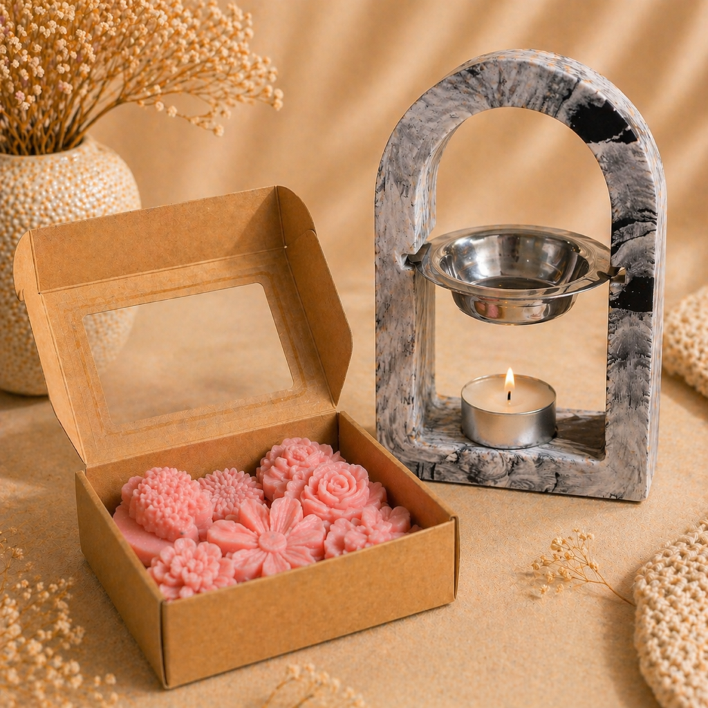 Coffret Bruleur arche et fondants parfumés