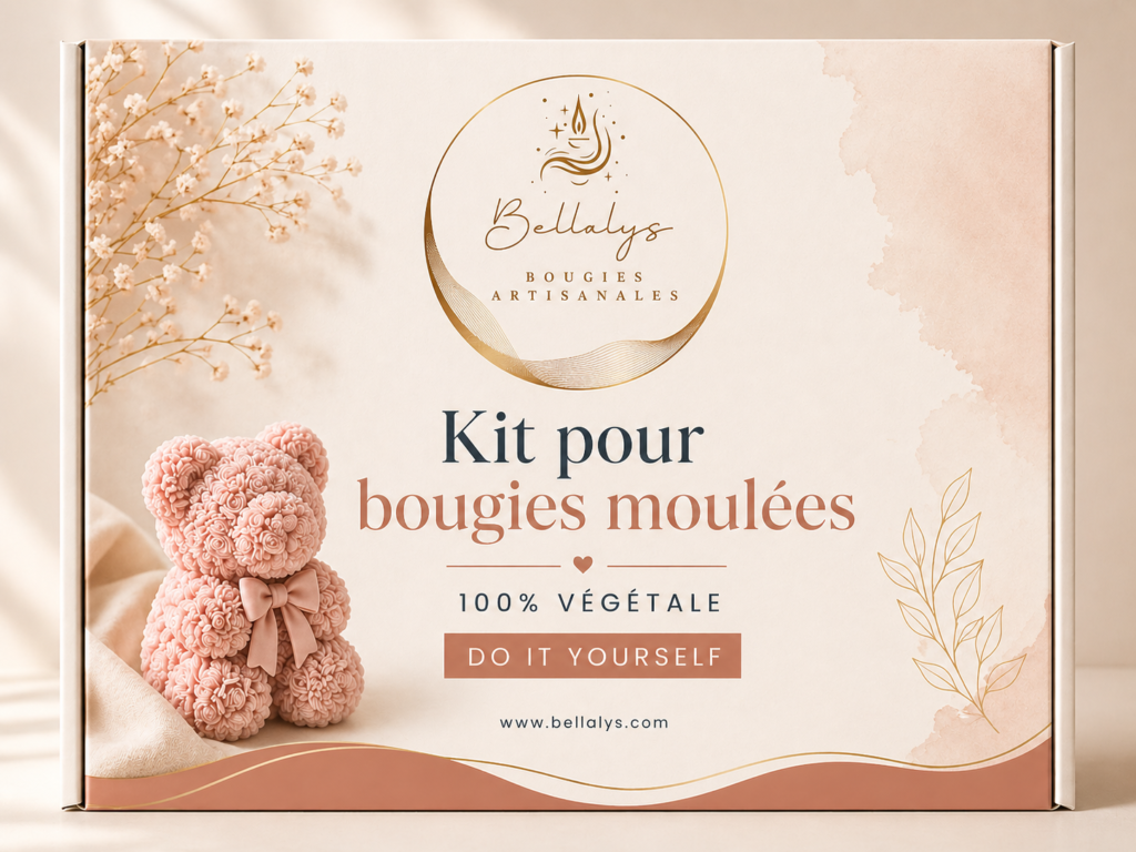 Kit pour créer ses bougies moulées soi même